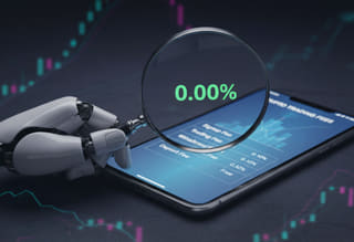Investor in full control managing a trading strategy on Marble Rendix