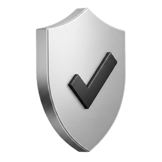 3D approval icon with a checkmark on Marble Rendix how it works page